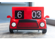 flip clock car