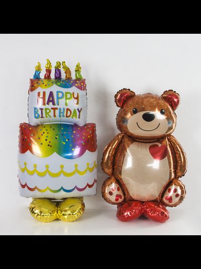 Фигура 3D, Мишка с сердцем