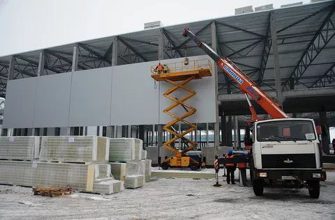 монтаж сэндвич панелей в Москве
