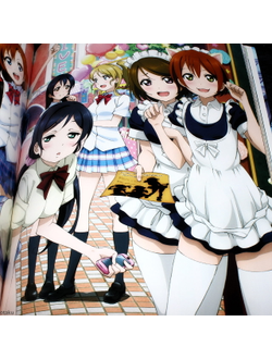 Оригинальный Арт Бук Love Live - Perfect Visual Collection -Smile- (Живая любовь! Проект «Школьный идол»)