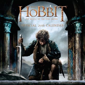 The Hobbit Official Календарь 2016 ИНОСТРАННЫЕ ПЕРЕКИДНЫЕ КАЛЕНДАРИ 2016, The Hobbit Official CALEND