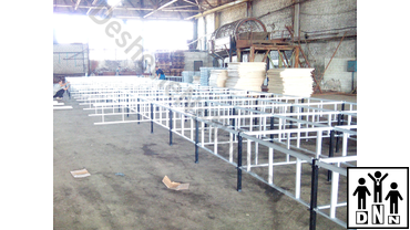 Помост для борцовских ковров. Производство