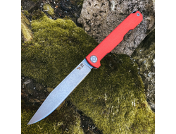 Складной нож Авиационный Single(сталь К110, красный G10)