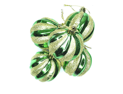 Набор ёлочных шаров 6 см, 6 ш