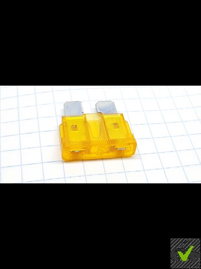 Предохранитель флажковый Standard 5A бежевый (оранжевый)