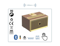 OneDer V6  - Bluetooth колонка, радио FM, с аккумулятором, для использования в помещении