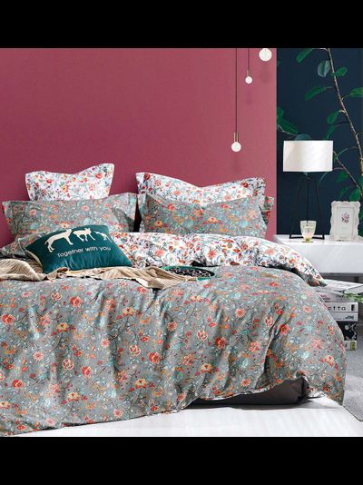 Постельное белье CRISTELLE AMANTE комплект сатин евро 200x220x1 230x250x1 50x70x2 70x70x2 AM04-103