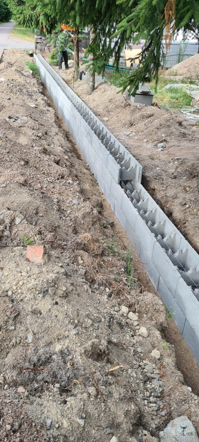 Бетонный блок, 200 мм