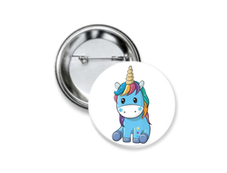 Значок Единорог №5