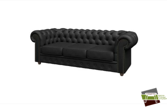 Диван 3-местный Честер-Люкс (Oregon 16)