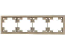 Рамка 4-я классик, латте Rikett - 35940 LT