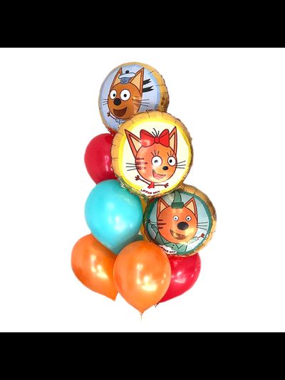 Набор шариков "Три кота"