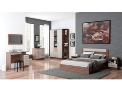 Композиция спальни ЭКО Ясень Шимо