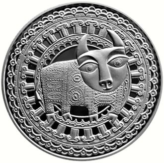 1 рубль Знаки зодиака. Телец, 2009 год