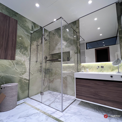 Перегородка душевой кабины