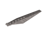 Hinge Plate 3 x 12 with Angled Side Extensions and Tapered Ends, Flat Silver (57906 / 6080631)