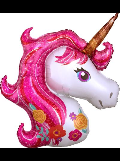 Цветочный единорог