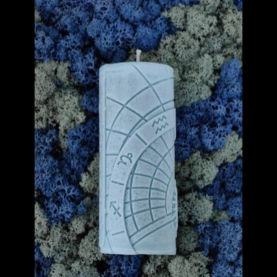 Свеча зодиакальная "Рыбы" стихия воды