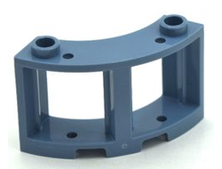 Window 3 x 3 x 2 Round Corner, Sand Blue (73878 / 6377674)