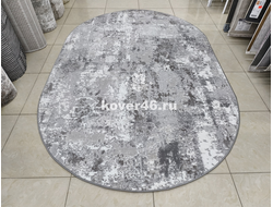 КОВЕР CANNA U028B D.GREY-L.GREY / 2*3 М OVAL