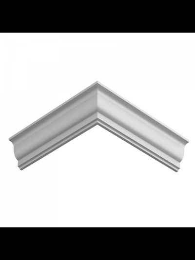 Потолочный карниз Ultrawood CR0025, из ЛДФ-декора, под покраску, 2.44 м.