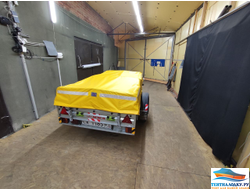 Тент на прицеп МСЗА 245-123 (на дуги)