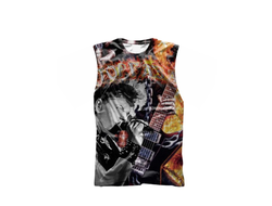 Майка 3D с полной запечаткой Сектор Газа, Юрий Хой №13