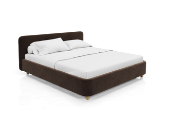 Кровать "Стелла" цвета тёмный шоколад