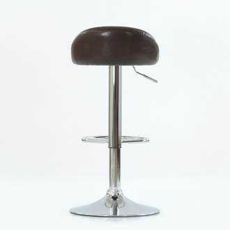 Барный стул N-97  BR темно-коричневая экокожа