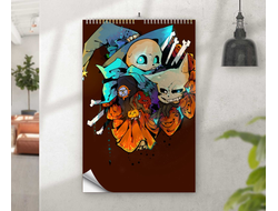 Перекидной календарь Андертейл, Undertale №15