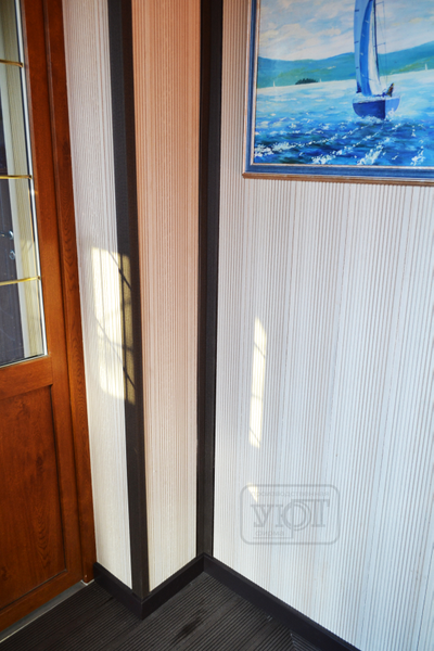 входная группа №3 (обшивка террасной доской дпк)