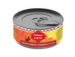 "Родные корма Мясное угощение" СУПЕР-ПРЕМИУМ КЛАСС
