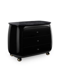 ПРИКРОВАТНАЯ ТУМБА CABOCHON NIGHTSTAND (L85*P50*H67) CLA-424-069 CARACOLE