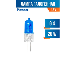 Feron Лампа галогенная, 20W 12V JC/G4.0 супер белая, HB2 2062