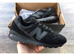 Кроссовки New Balance 996 Black замшевые