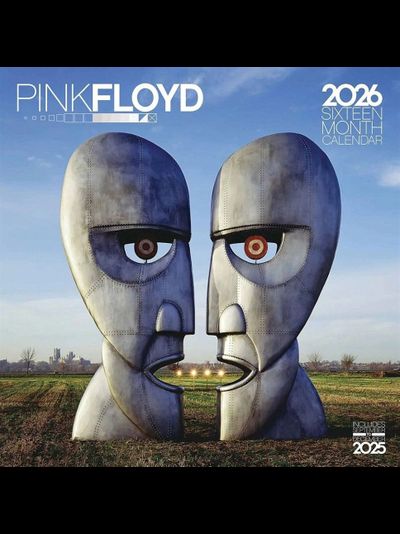 Pink Floyd Official Календарь 2026 Квадратный формат