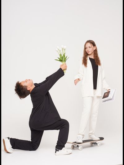 Пиджак трикотажный унисекс