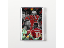 Магнит акриловый Манчестер Юнайтед, Manchester United FC №6