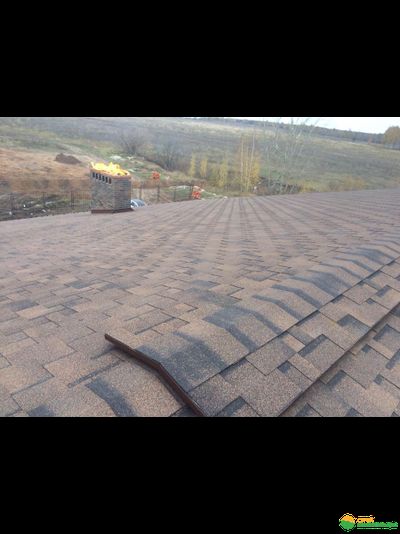 Гибкая черепица Ruflex Runa (Руфлекс Руна) цвет: Медный отлив