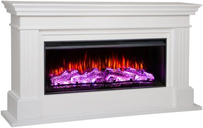 Линейный электрокамин Ontario WT с очагом Joker 45