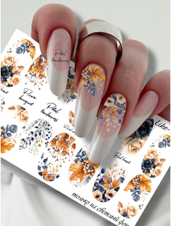 Слайдер-дизайн для ногтей LIKE-199