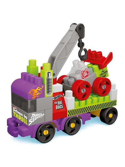 Детский развивающий конструктор Bauer Hot Wheels Серия Trailerz Traker + Flint 3+