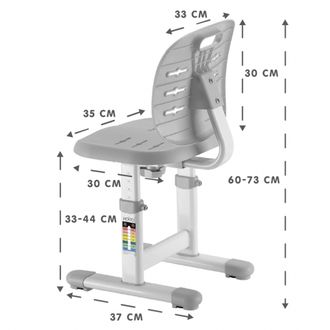 Растущее детское кресло-стул HOLTO-6