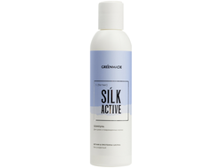 Шампунь для сухих и повреждённых волос "SILK ACTIVE", 200мл (Greenmade)