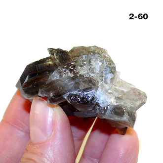 Раухтопаз натуральный (микро-друза) Казахстан №2-60: 23,5г - 39*24*29мм