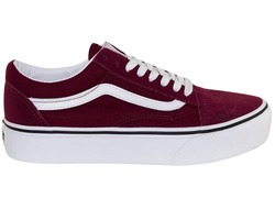 Vans Old Skool Platform Burgundy