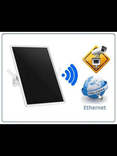 DE/R7 Расширитель/повторитель Wi-Fi 2.4-2.4835GHz с автономным питанием, уличное исполнение, до 7 дней автономной работы без подзаряда, до 100 м. (300 Мбит/с)