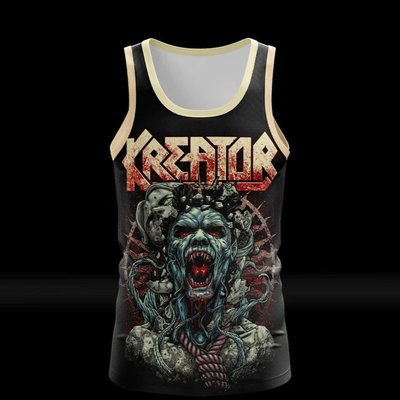 Kreator - Never Die/Satan Is Real TANK TOP SHIRT