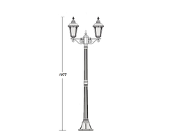 Светильник садово-парковый Munich2 -S Bl(197см)