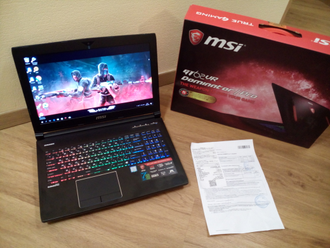 MSI GT62VR 7RE DOMINATOR PRO ( 15.6 FHD IPS i7-7700HQ GTX1070(8Gb) 16Gb 1Tb + 256SSD )